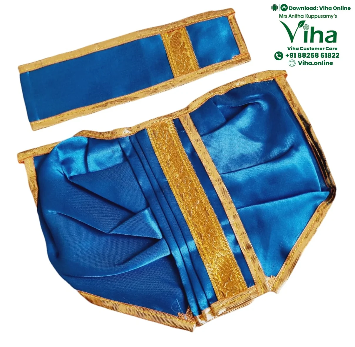 Ganesha Dhoti | Krishna Dhoti - 6" Inches - Image 13