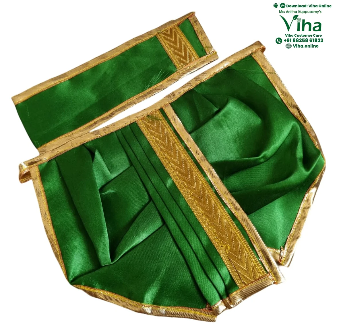 Ganesha Dhoti | Krishna Dhoti - 6" Inches - Image 6