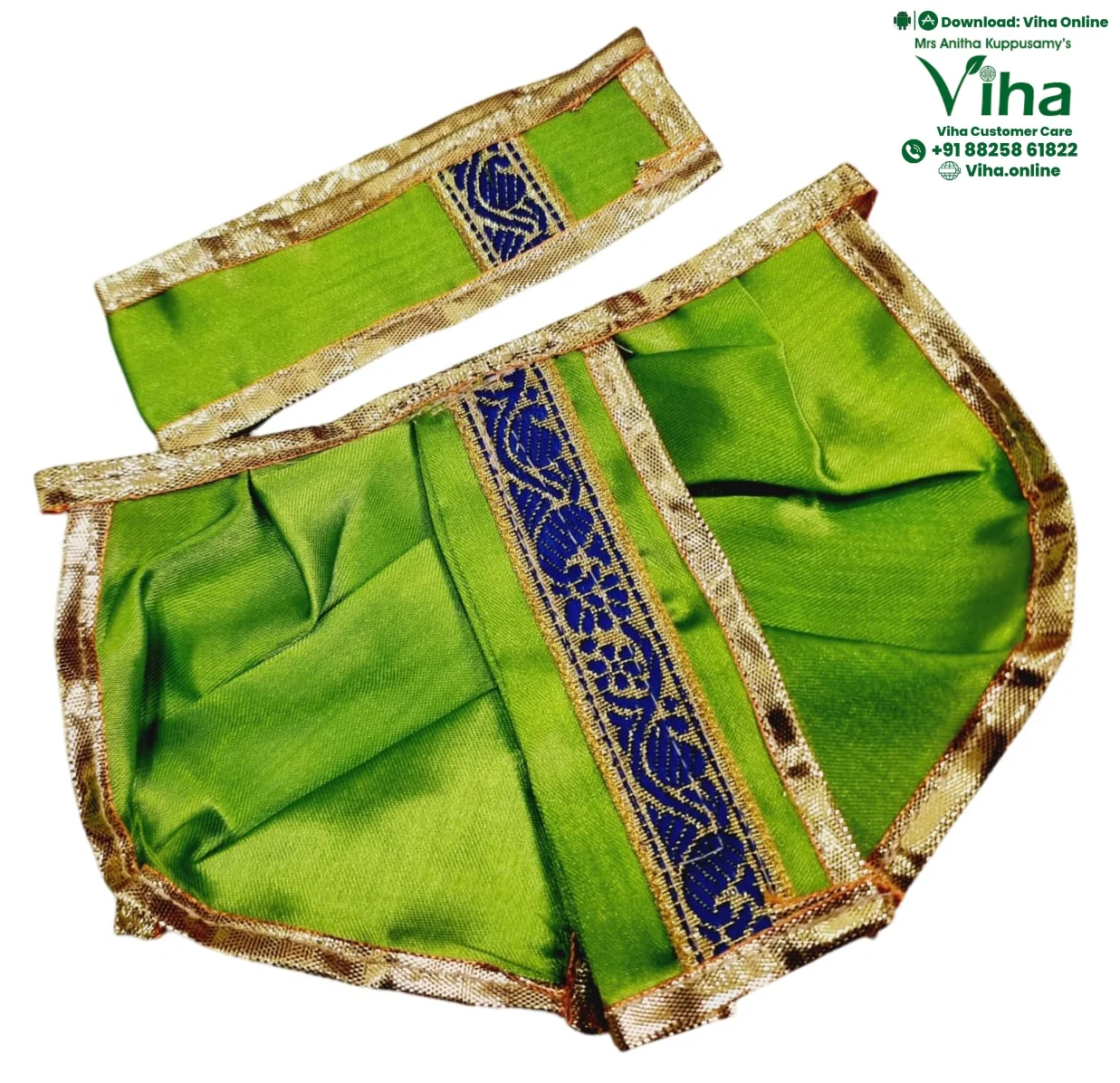 Ganesha Dhoti Set | Krishna Dhoti Set - 5"Inches - Image 9