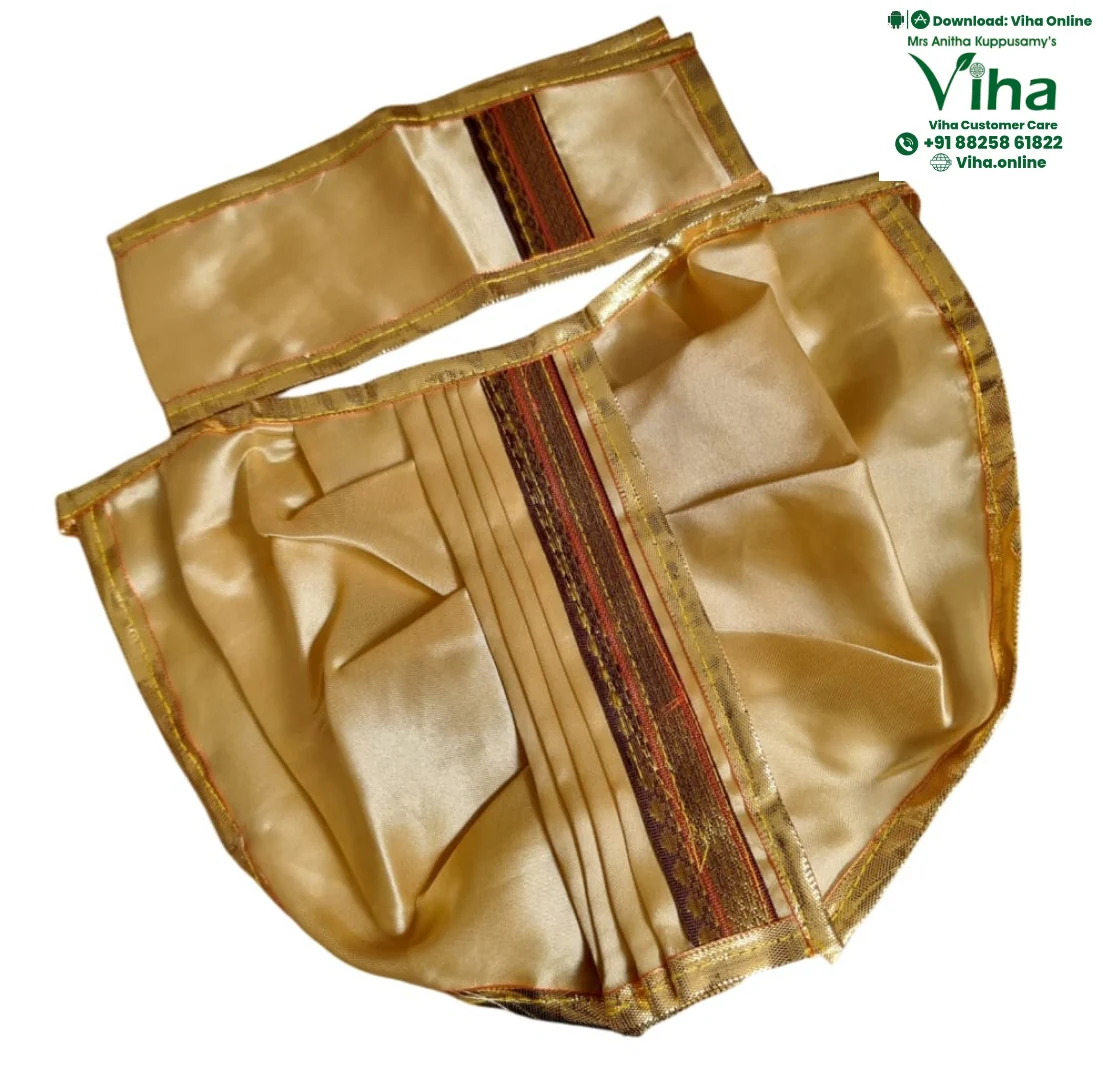 Ganesha Dhoti Set | Krishna Dhoti Set - 7"Inches - Image 7
