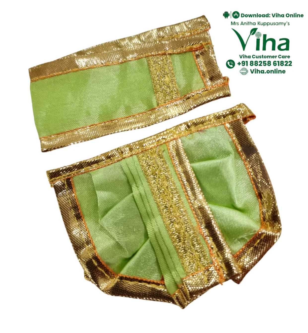 Ganesha & Krishna Dhoti - 2.5"Inches - Image 12