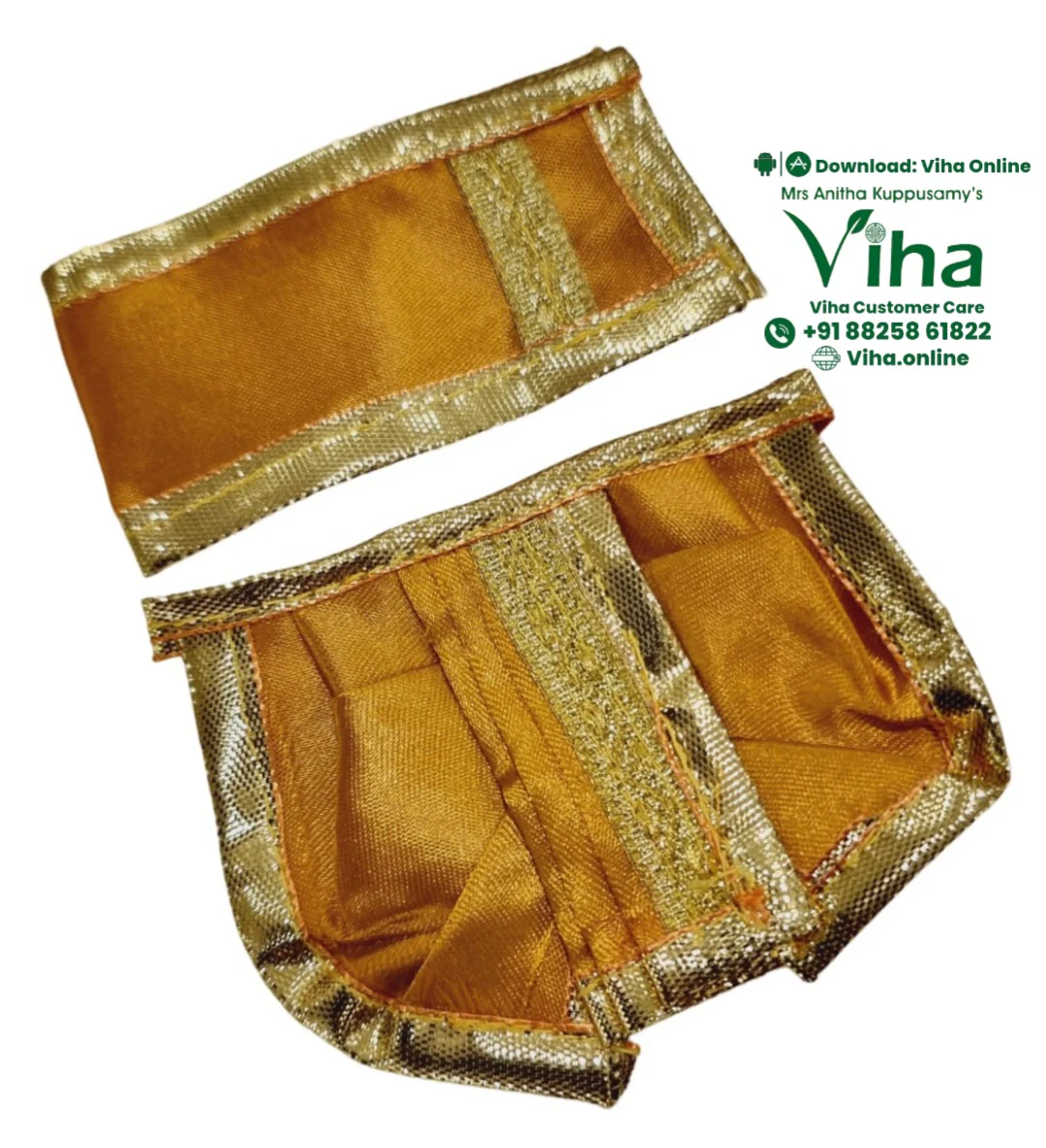 Ganesha & Krishna Dhoti - 2.5"Inches - Image 13