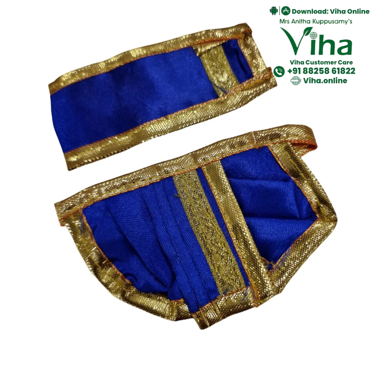 Ganesha & Krishna Dhoti - 2.5"Inches - Image 17