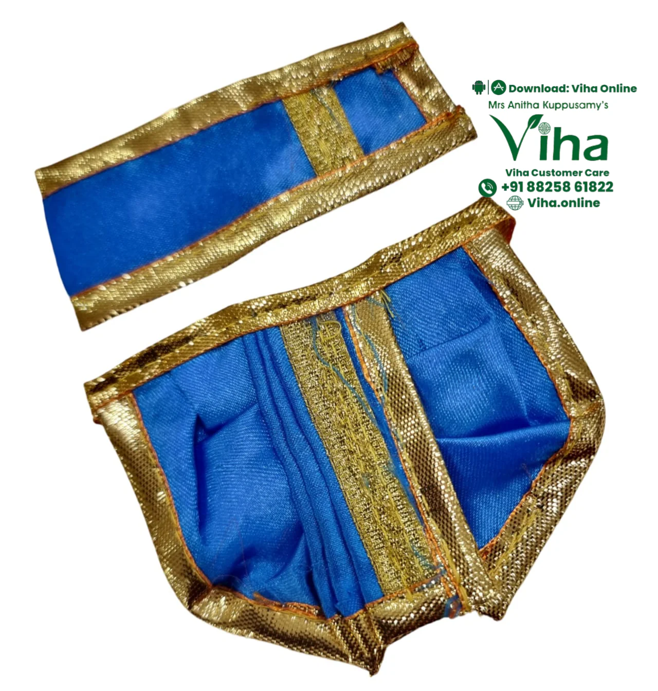 Ganesha & Krishna Dhoti - 2.5"Inches - Image 8