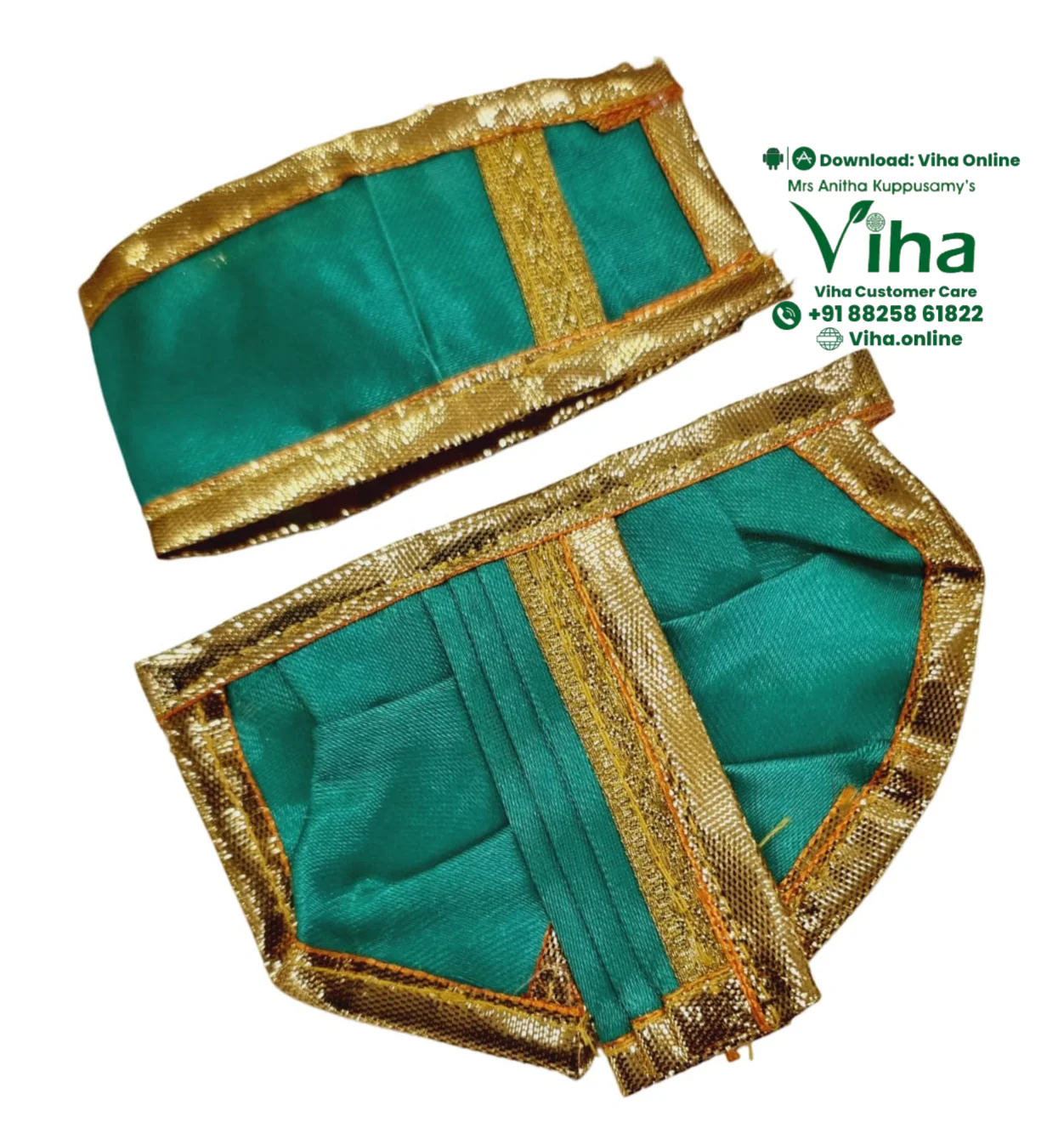 Ganesha & Krishna Dhoti - 2.5"Inches - Image 9