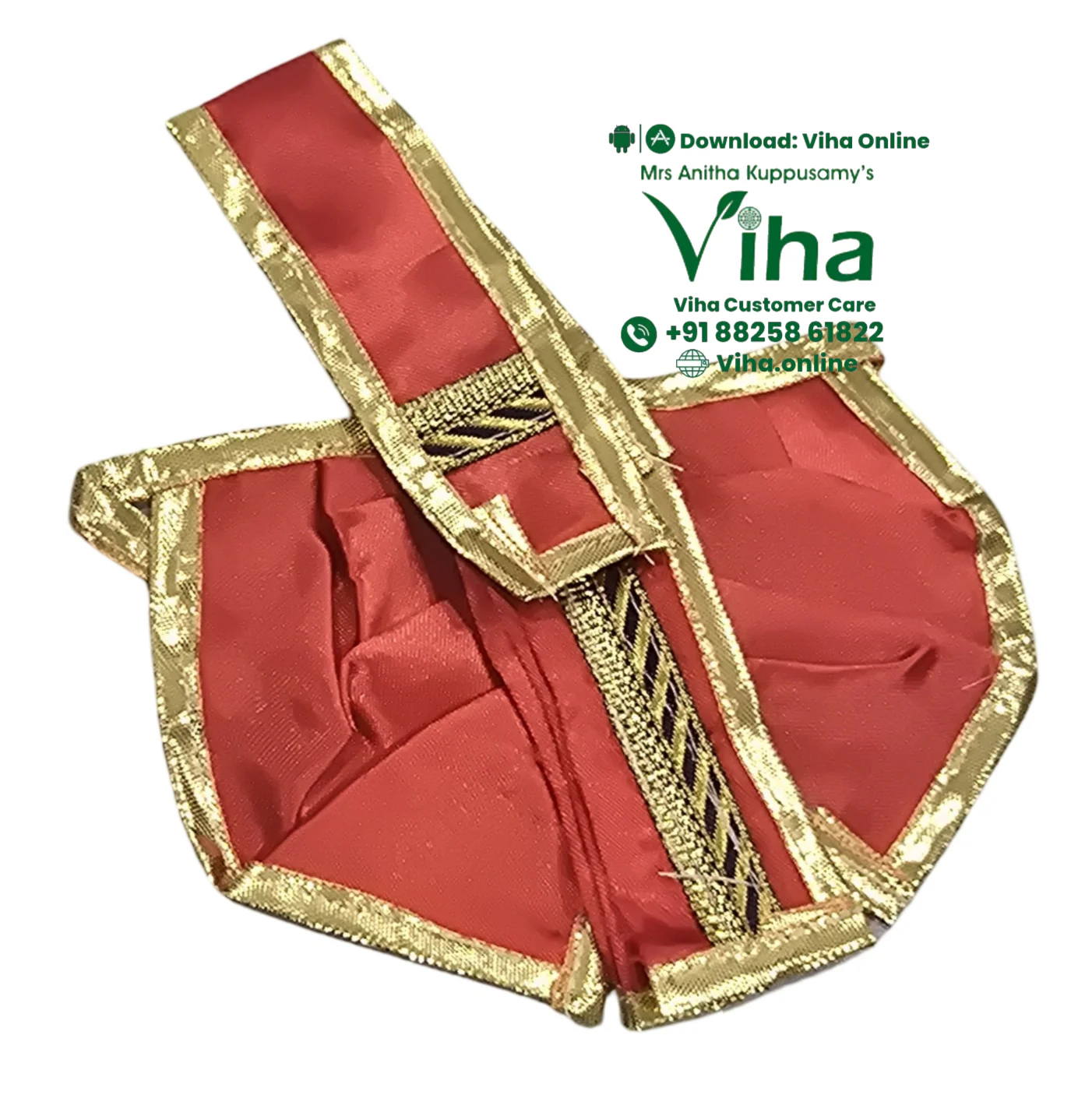 Ganesha & Krishna Dhoti - 4" Inches - Image 11