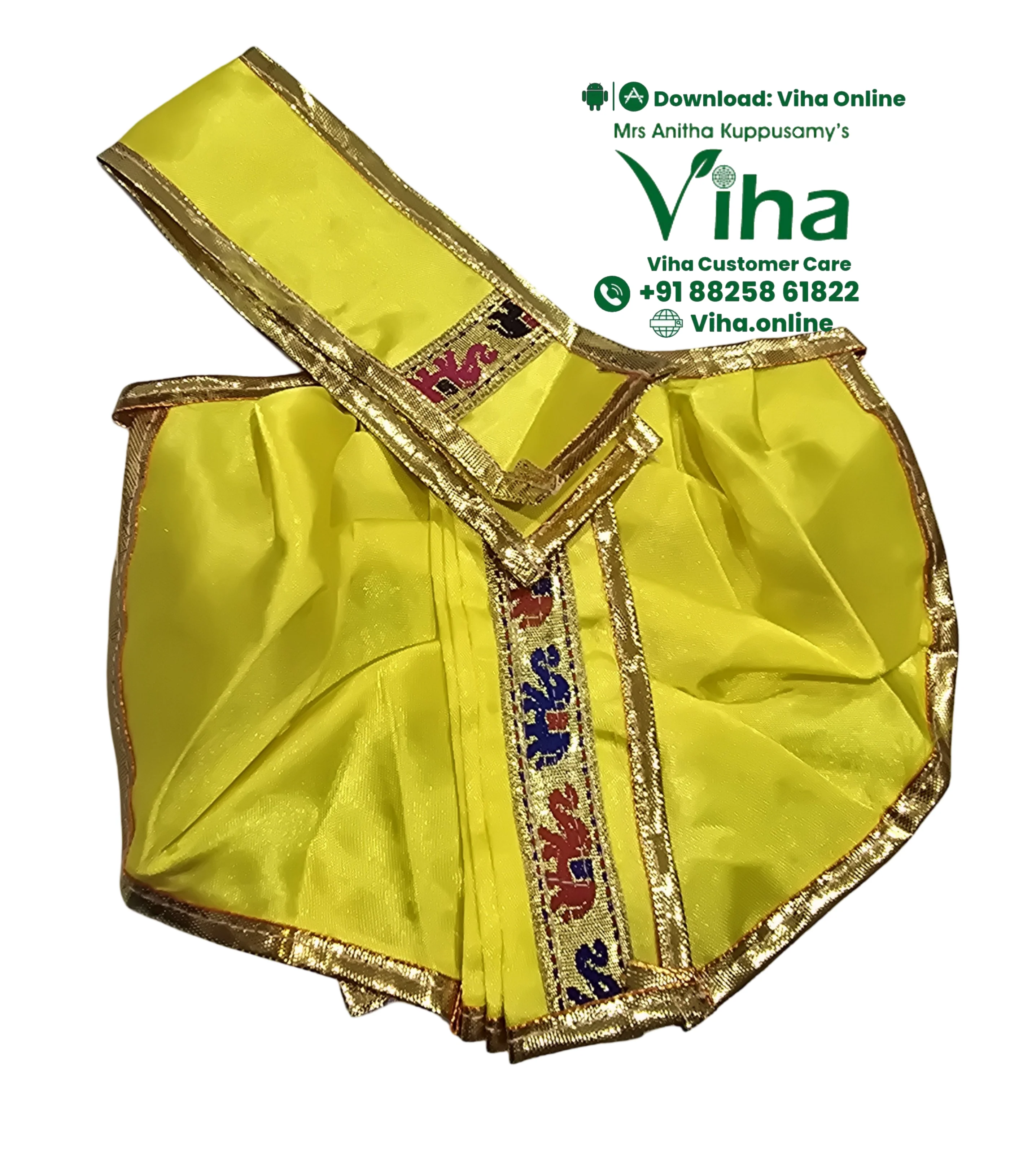 Ganesha & Krishna Dhoti - 4" Inches - Image 21