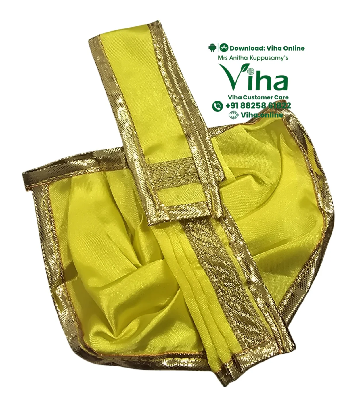 Ganesha & Krishna Dhoti - 4" Inches - Image 4