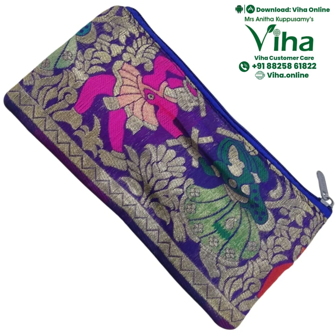 Rajasthani Cotton Silk Purse for Women - Image 5
