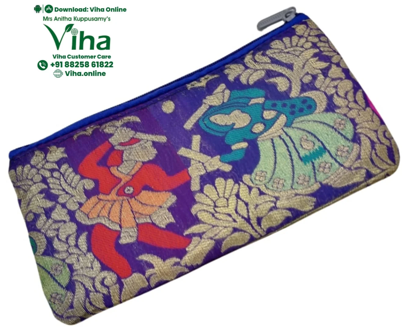 Rajasthani Cotton Silk Purse for Women - Image 6